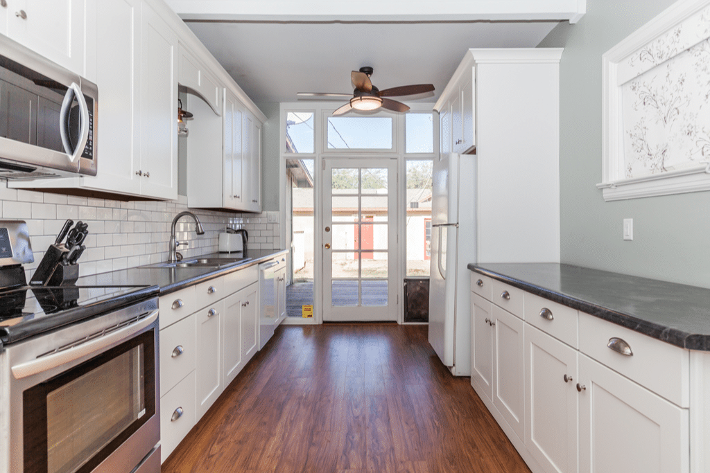 Bungalow Galley Kitchen Remodel