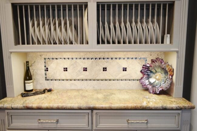 A Touch of Sparkle Backsplash