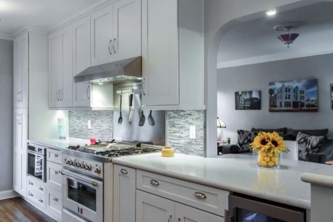 A creatively designed backsplash can transform your kitchen