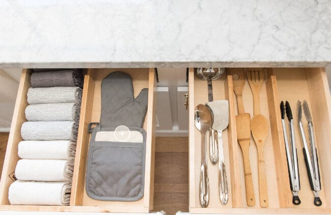 how to store kitchen tools