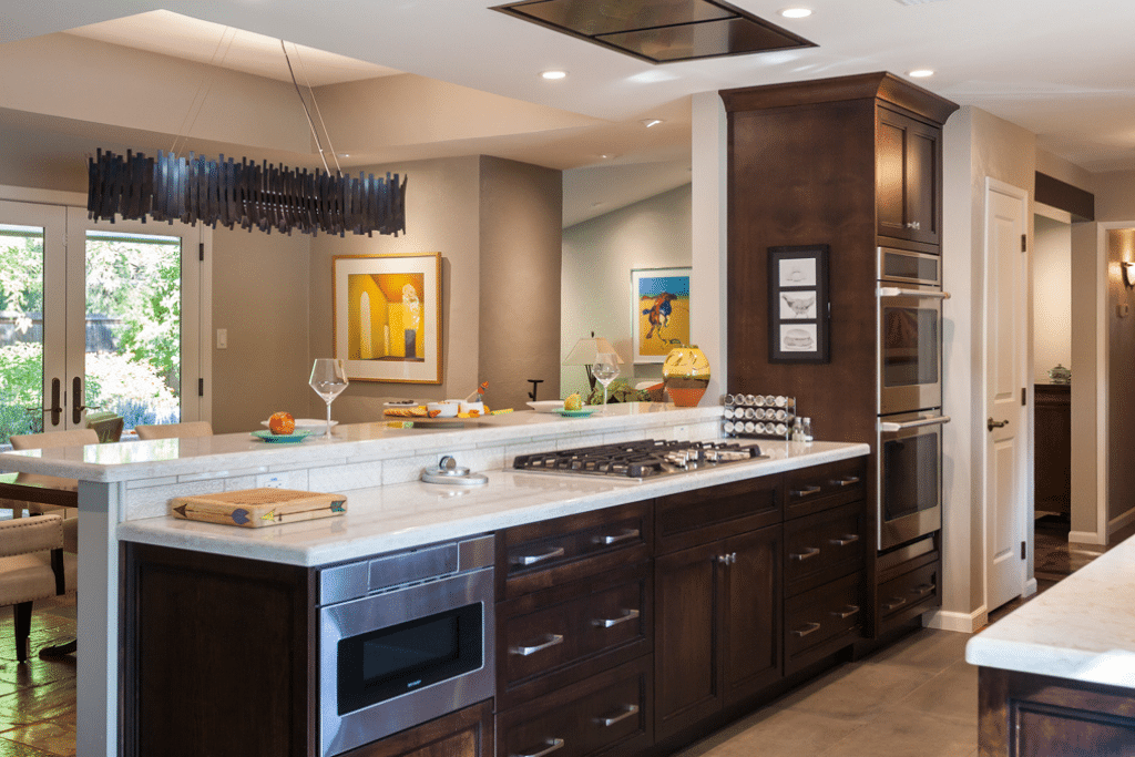 Modern Kitchen Remodel Opened Up for Entertaining