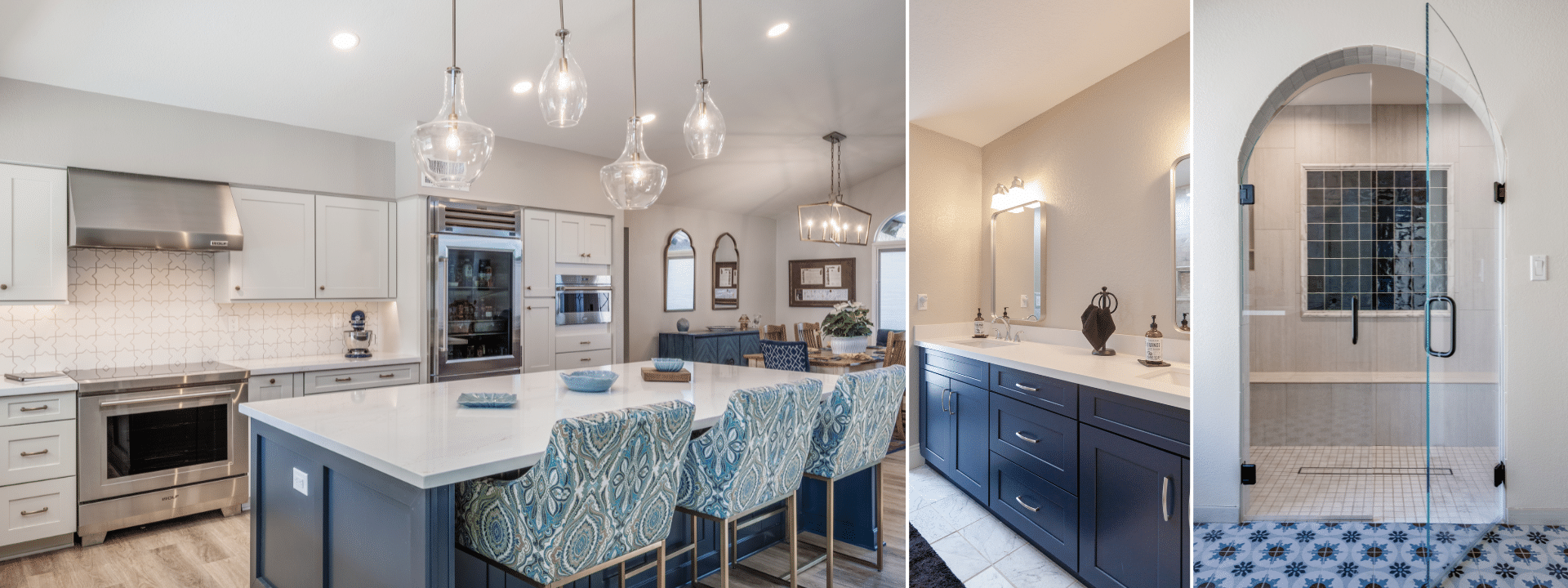 kitchen and bathroom additions