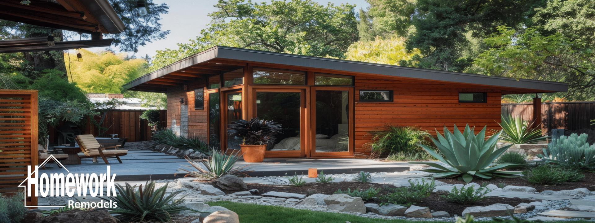 Mid-Century Modern Guest House