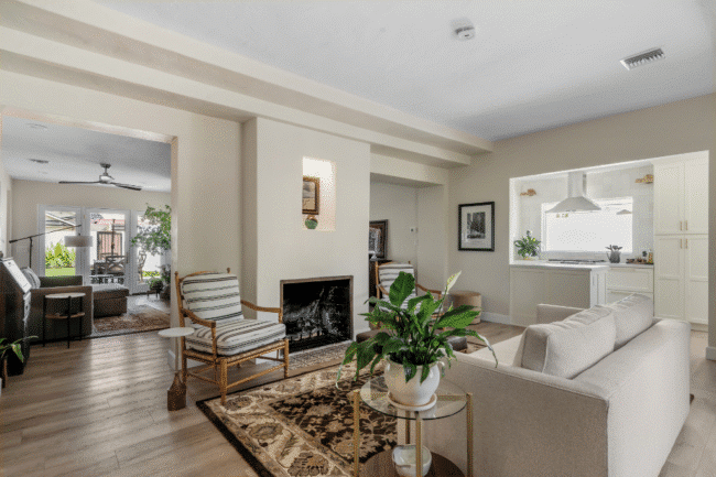 historic home renovation interior