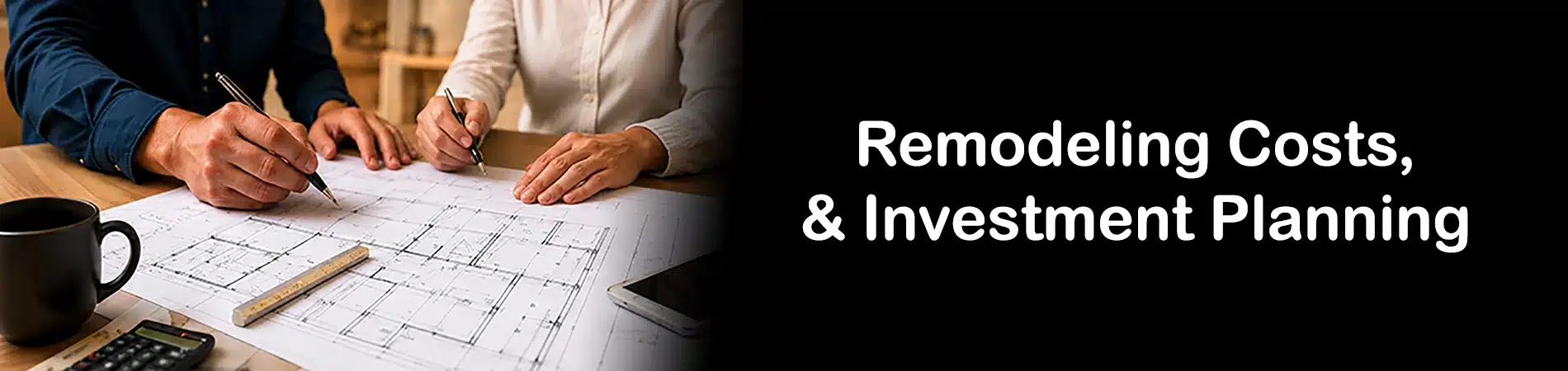 Remodeling Costs, Budgeting & Investment Planning